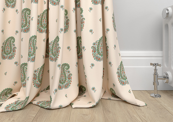 Petal & Block Boothi, Neem - Made to Measure Curtains - Image 6